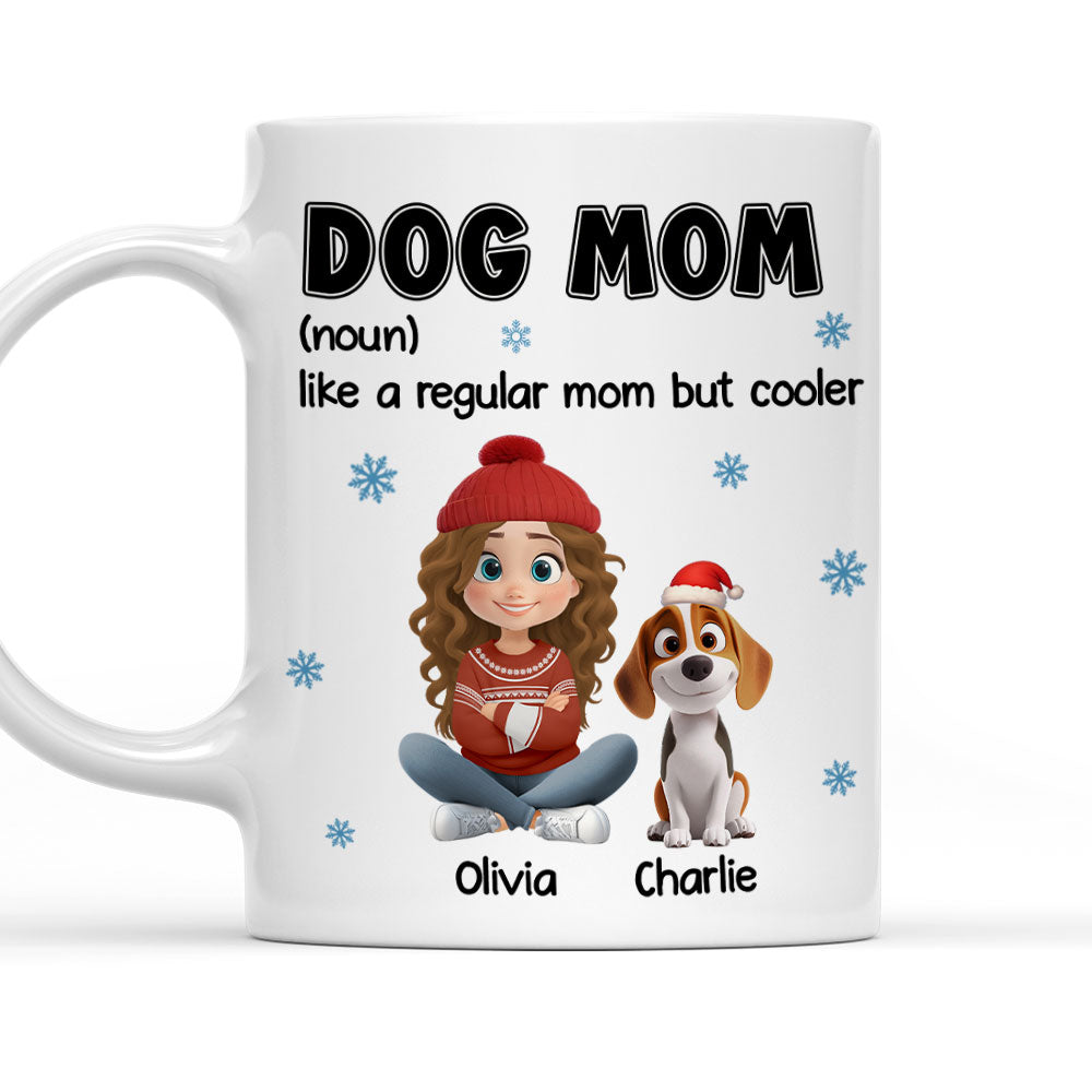 Custom Christmas Birthday Gifts For Dog Lovers • But Cooler - Personalized Coffee Mug