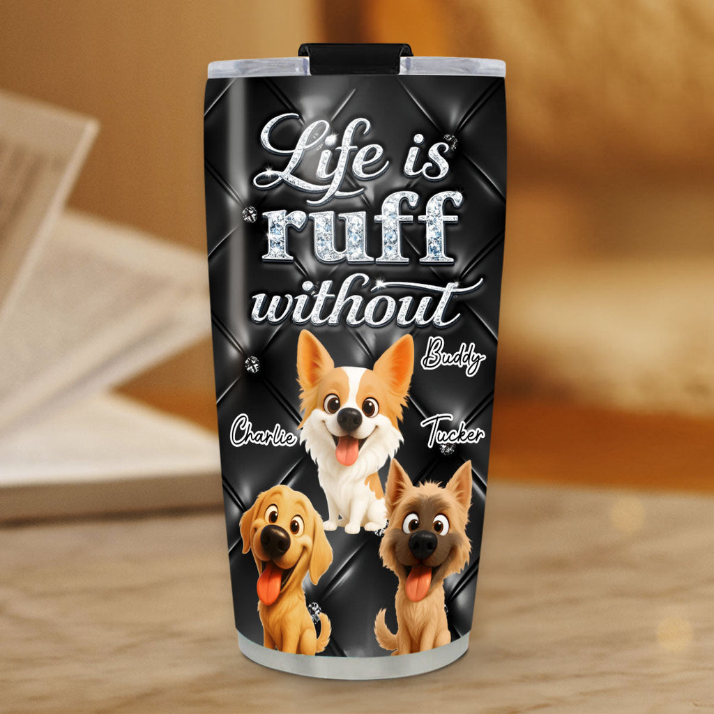 Custom Christmas Birthday Gifts For Dog Mom, Dog Lovers • Swell It Up - Personalized 3D Effect Tumbler
