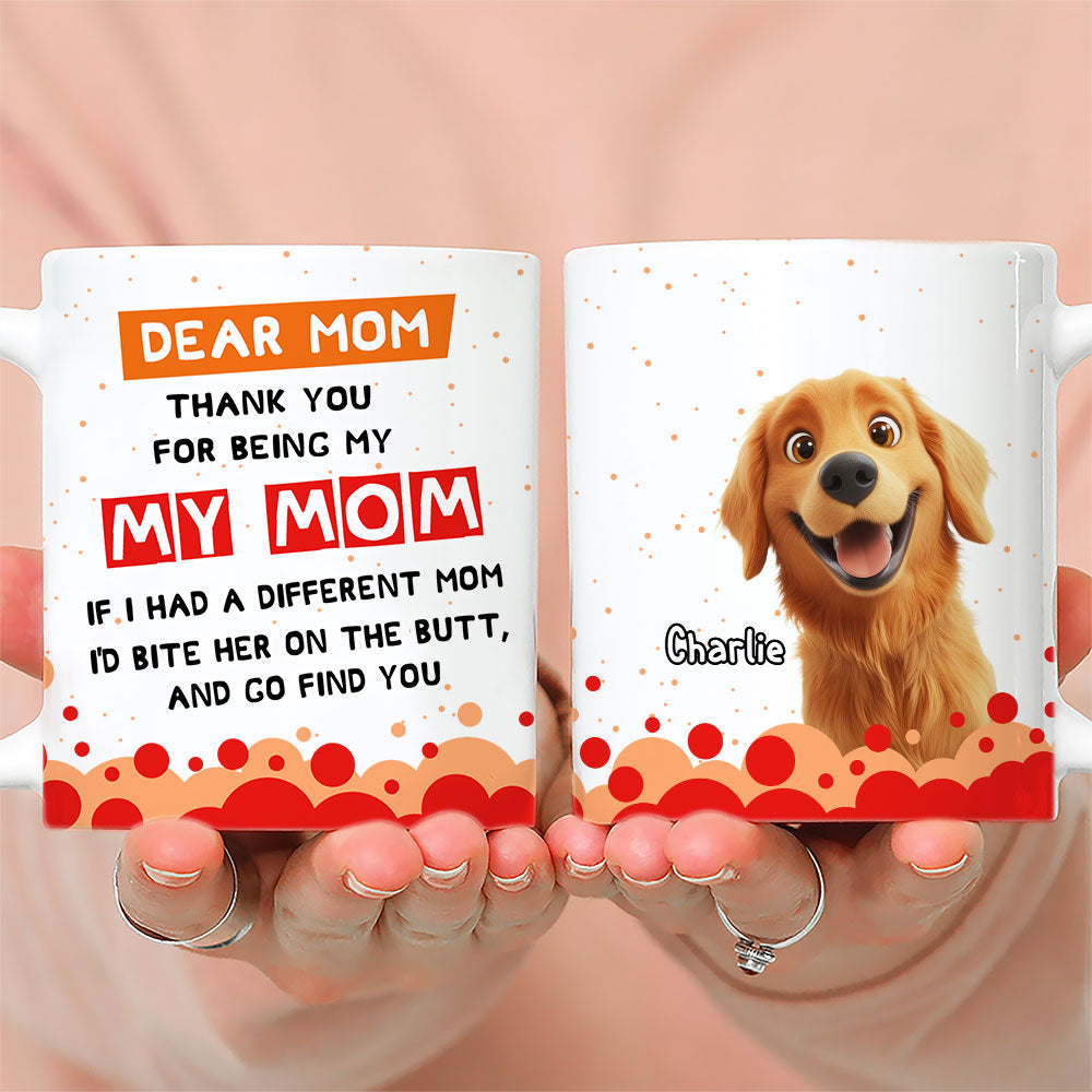 Custom Mother's day Birthday Gifts For Dog Mom, Dog Lovers • I Wil Go Find You Anywhere Mom - Personalized Coffee Mug