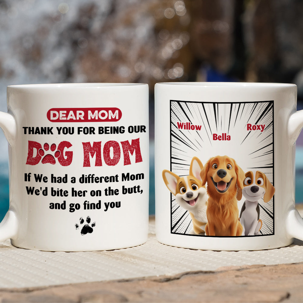 Custom Mother's day Birthday Gifts For Dog Mom, Dog Lovers • Go Find You Mommy - Personalized Coffee Mug