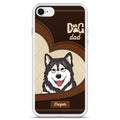 Lovely Peeking Dogs - Personalized Phone Case