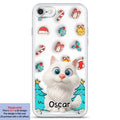 Santa Is Coming For Cats - Personalized 3D Inflated Effect Phone Case