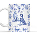 Custom Christmas Birthday Gifts For Dog Mom, Dog Lovers • Fond Of You Dog Ver - Personalized Coffee Mug