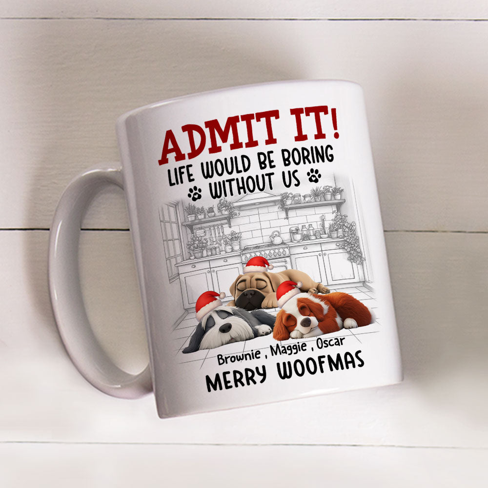 Custom Christmas Birthday Gifts For Dog Lovers • Well Trained Parents - Personalized Coffee Mug