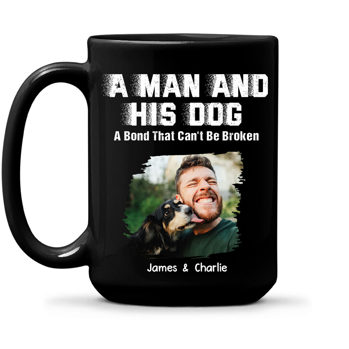 Custom Photo Christmas Birthday Gifts For Dog Lovers • Me And My Dog Together Forever Photo - Personalized Coffee Mug