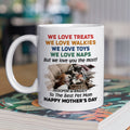 Custom Photo Mother's Father's day Birthday Gifts For Cat Lovers • Love You The Most Pet Photo Version 2 - Personalized Coffee Mug