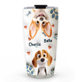 Custom Christmas Birthday Gifts For Dog Lovers • Oh My Dogs Are Adorable - Personalized 3D Inflated Effect Tumbler