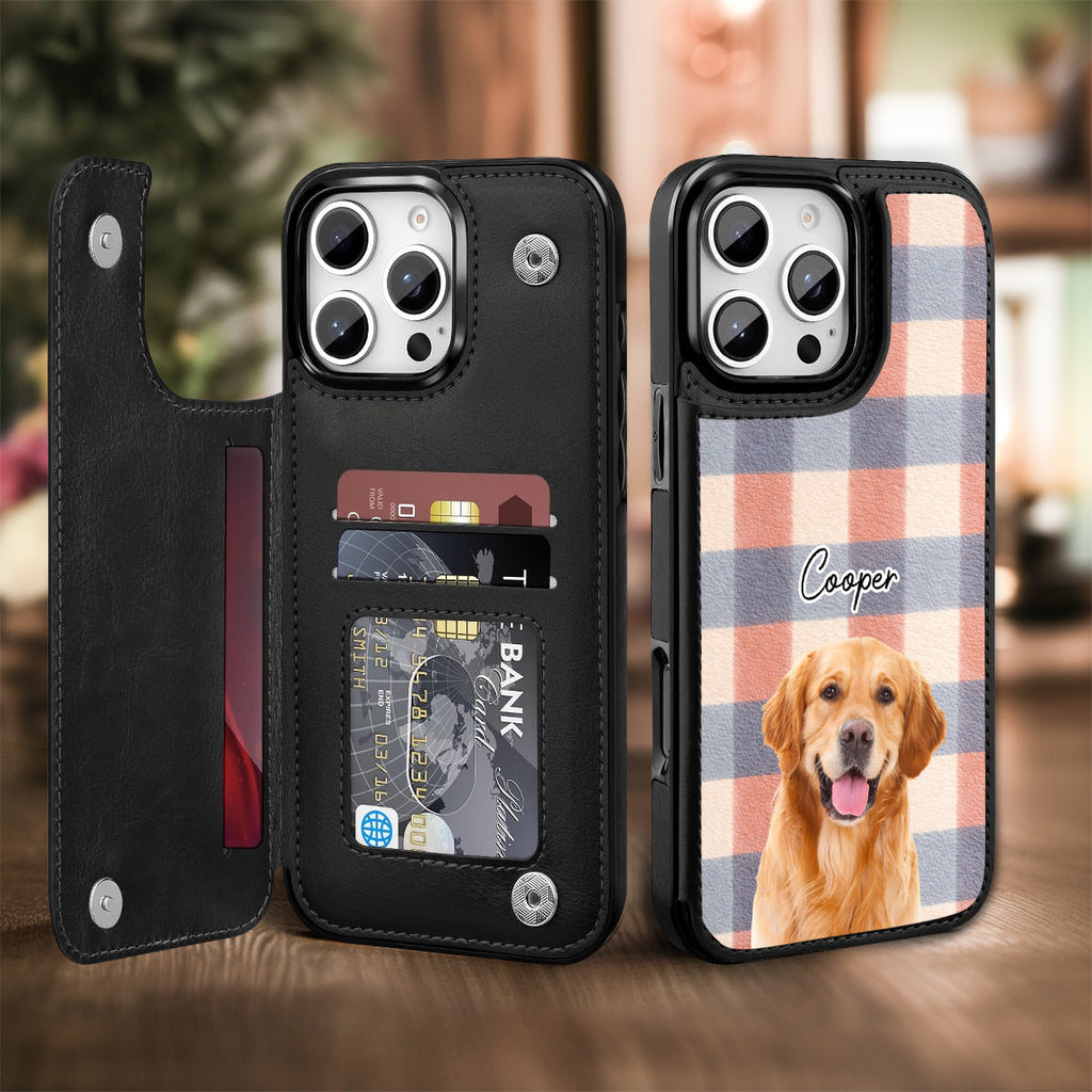 The Mom They Need Photo - Personalized Leather Phone Case