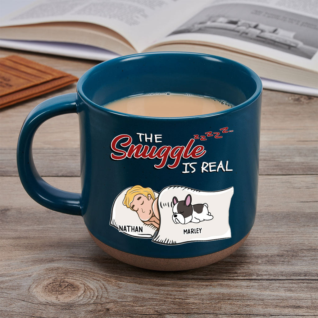 Custom Christmas Birthday Gifts For Dog Lovers • The Cuddle - Personalized Pottery Mug