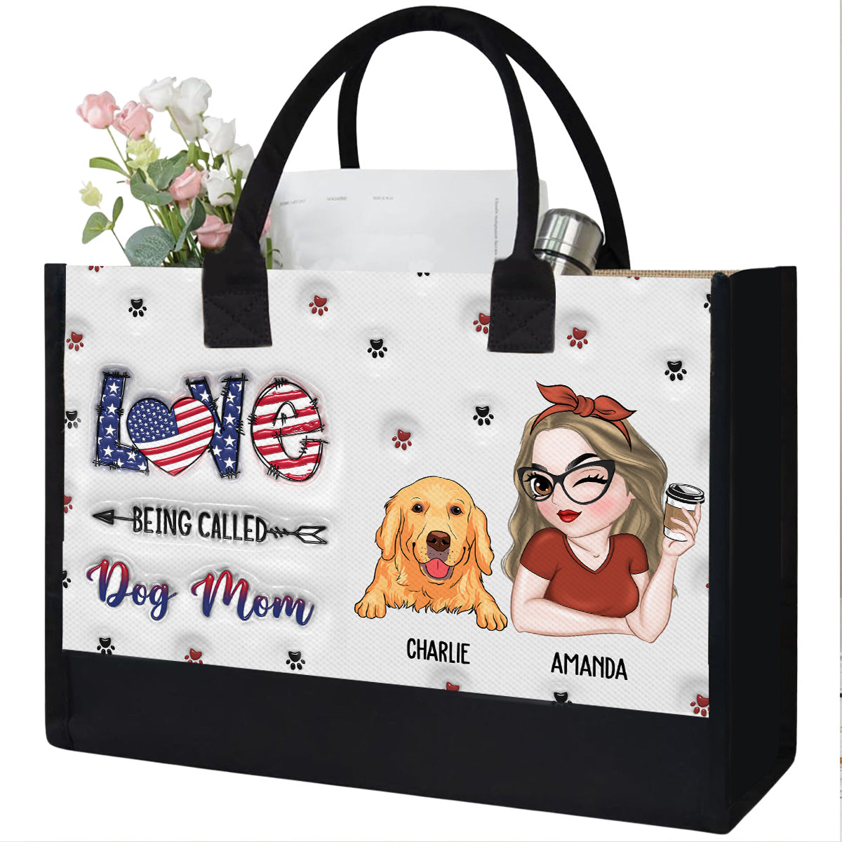 Being Called - Personalized 3D Inflated Effect Canvas Tote Bag
