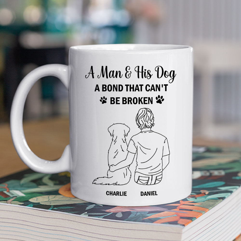 Custom Mother's day Birthday Gifts For Cat Mom, Cat Lovers • Our Bond - Personalized Coffee Mug