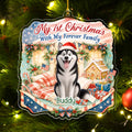 Custom Christmas Decor Home Birthday Gifts For Dog Mom, Dog Lovers • Our Pup Is First Noel - Personalized Acrylic Ornament