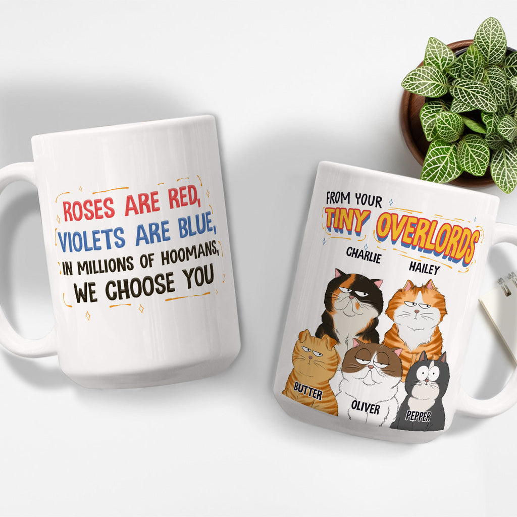 Custom Christmas Birthday Gifts For Cat Lovers • In Millions Of Hoomans - Personalized Coffee Mug