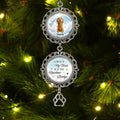 Custom Christmas Decor Home Birthday Gifts For Dog Lovers • A Piece Of My Heart - Personalized Charming Ornament