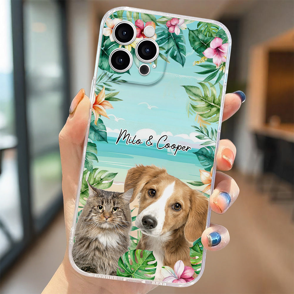 Pet Summer Photo - Personalized Phone Case