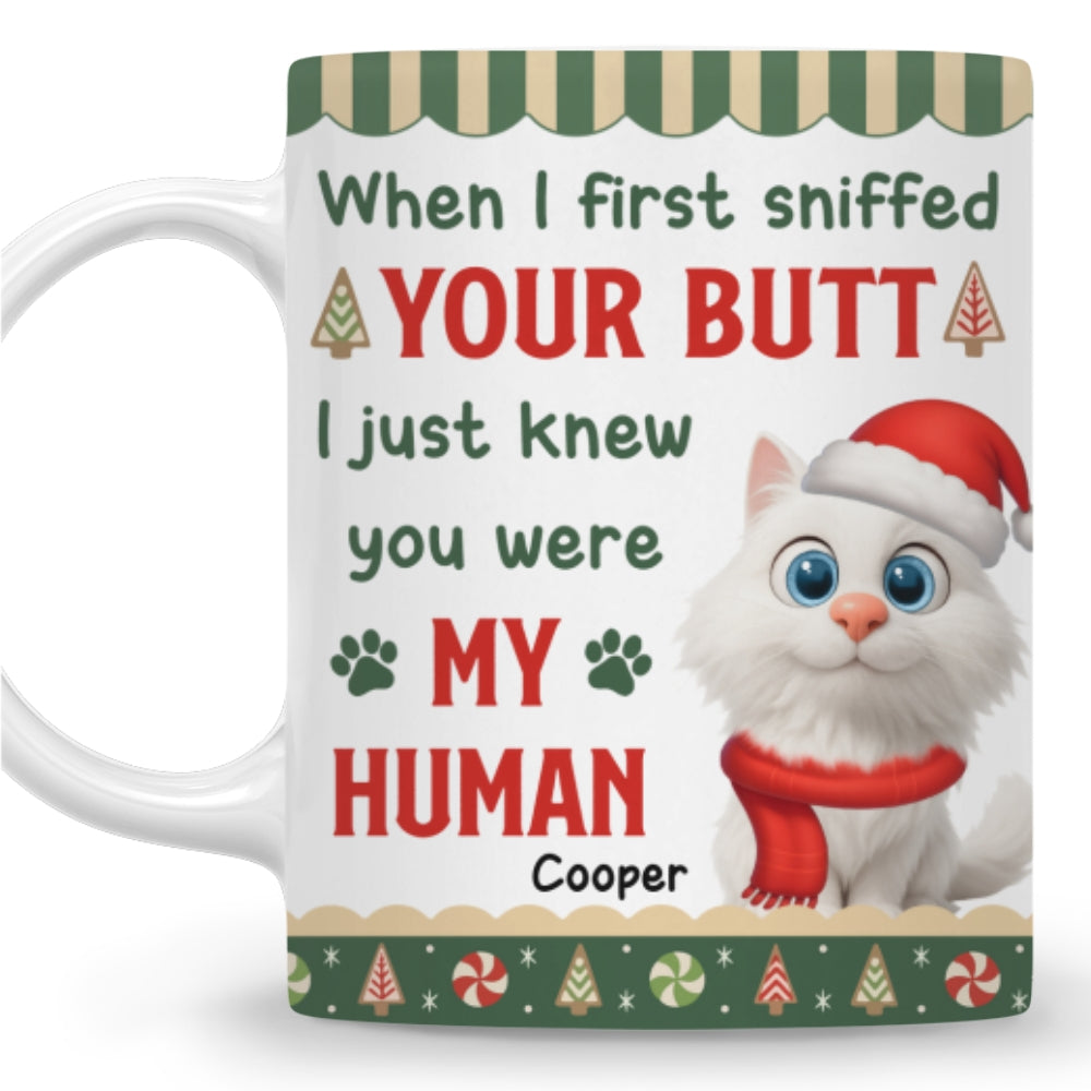 Custom Christmas Birthday Gifts For Cat Mom, Cat Lovers • I Just Knew Cat Ver - Personalized Coffee Mug