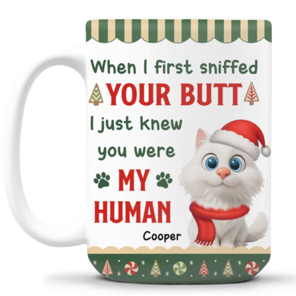 Custom Christmas Birthday Gifts For Cat Mom, Cat Lovers • I Just Knew Cat Ver - Personalized Coffee Mug