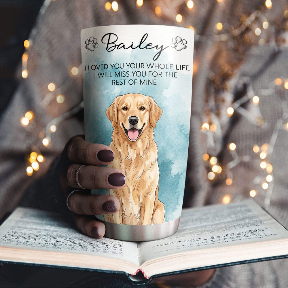 Custom Christmas Birthday Gifts For Pet Lovers • Forever Remembered - Personalized Tumbler