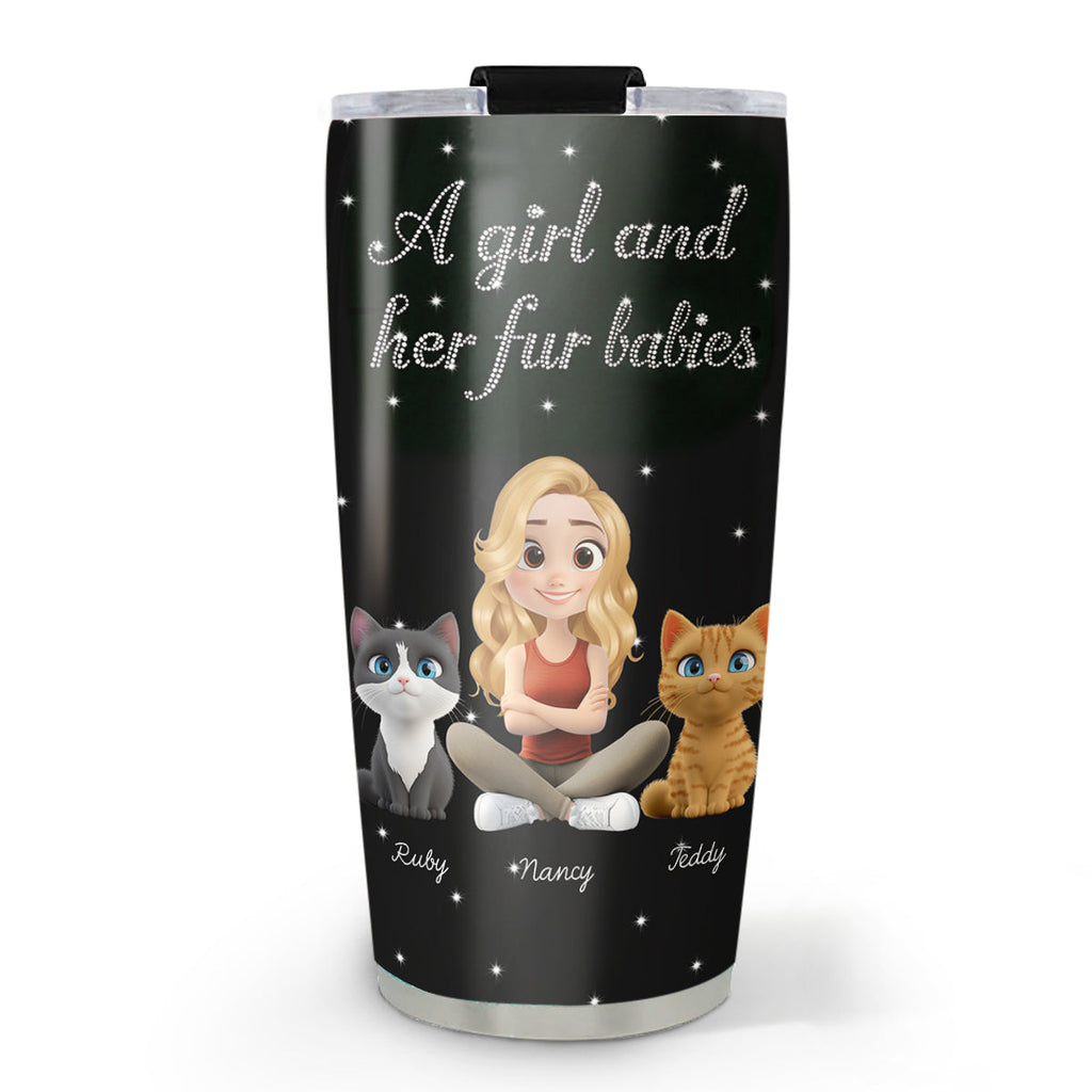 Custom Photo Christmas Birthday Gifts For Cat Mom, Cat Lovers • Every Second With Cats Photo - Personalized Tumbler