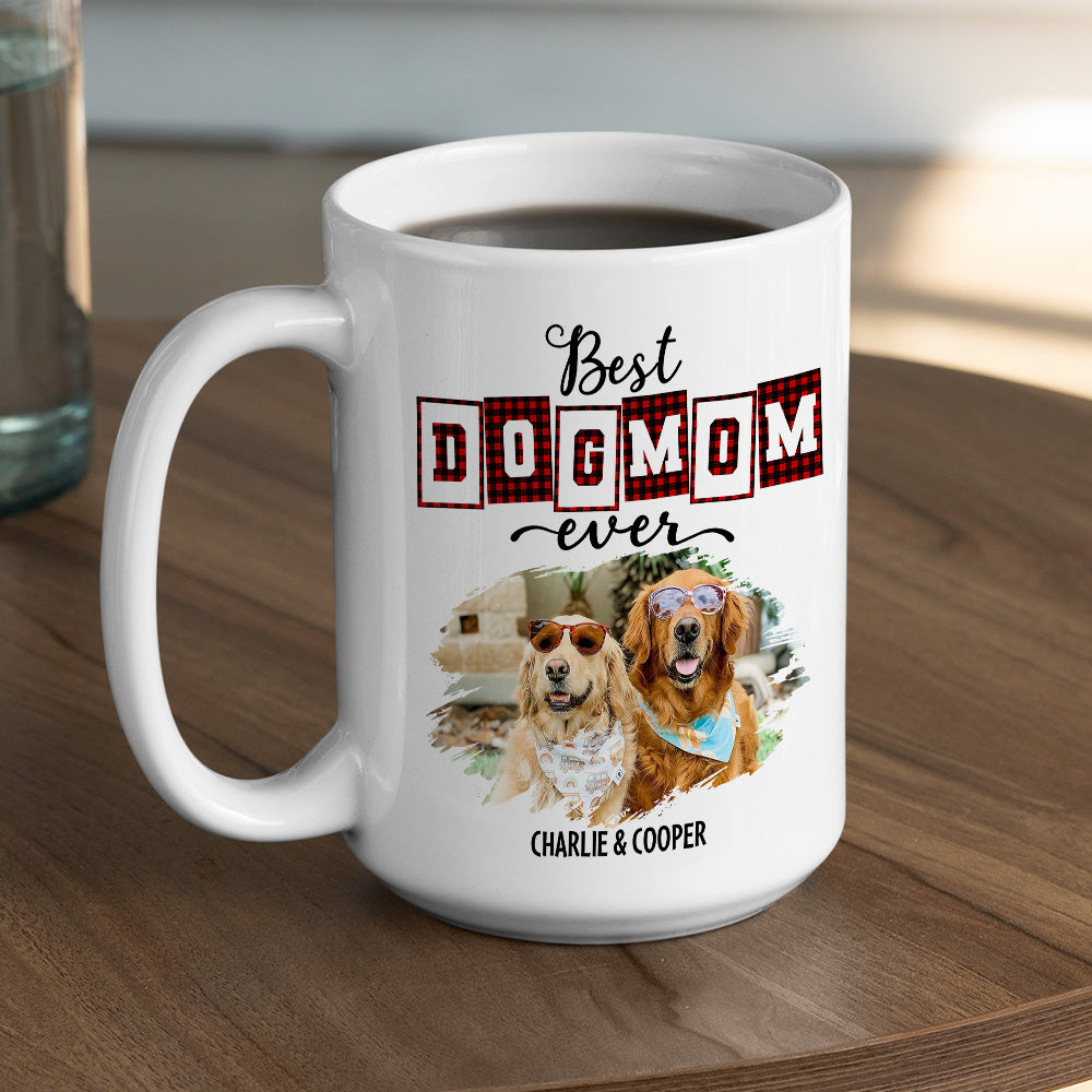Best Mom Dad Of The Year Photo - Personalized Coffee Mug