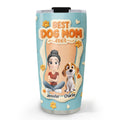 Custom Christmas Birthday Gifts For Dog Mom, Dog Lovers • Best Stuffy Dog Mom - Personalized 3D Effect Tumbler