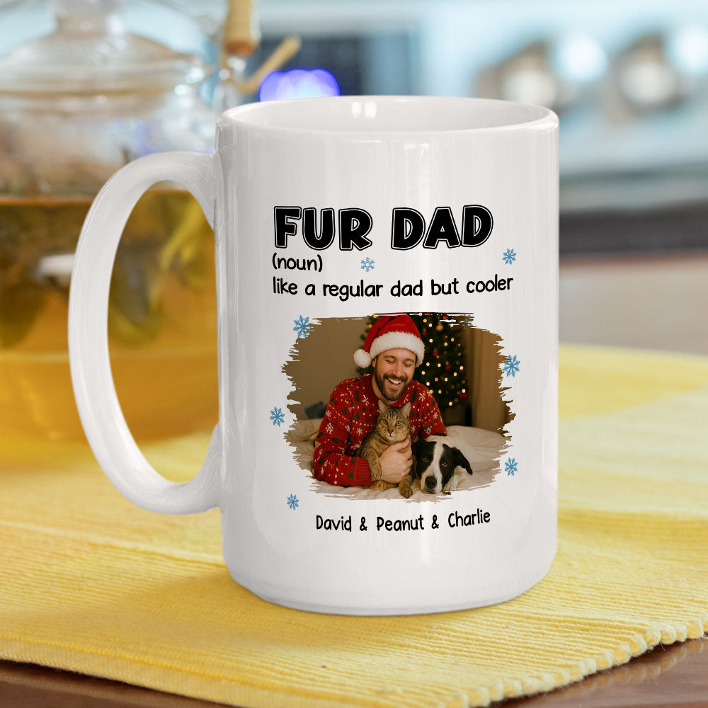 Custom Photo Christmas Birthday Gifts For Pet Lovers • But Cooler Pet Version Photo - Personalized Coffee Mug