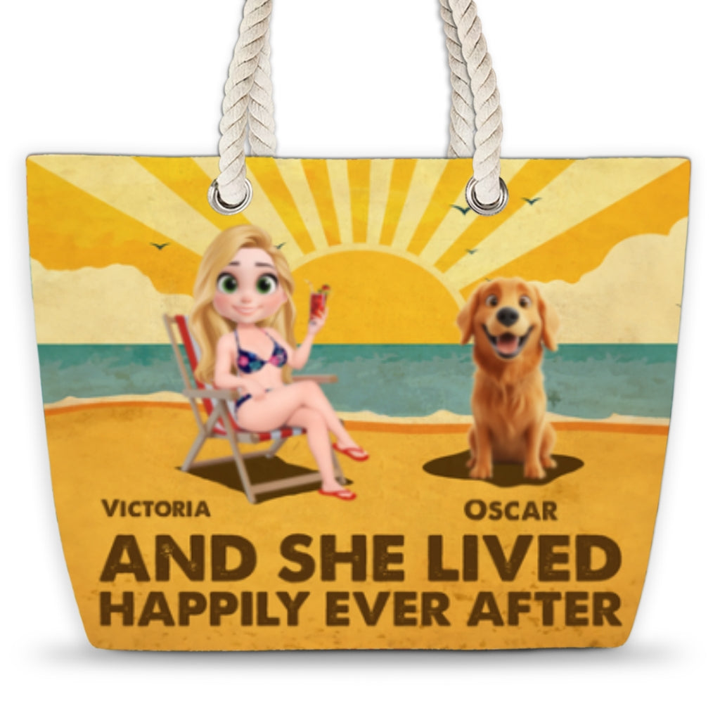 New Happily Ever After - Personalized Beach Bag