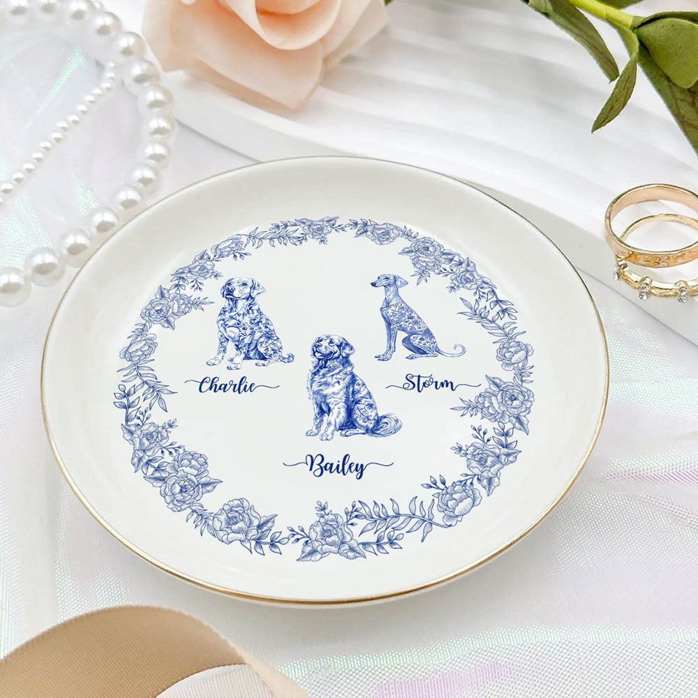 My Lovely Dog - Personalized Jewelry Dish