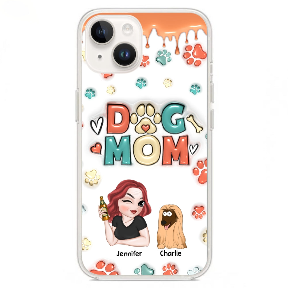 My Lovely Dog Ver 3 - Personalized 3D Inflated Effect Phone Case