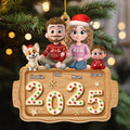 Custom Christmas Decor Home Birthday Gifts For Cat Lovers • Family Cookies Dreams - Personalized 3D Effect Wood Ornament
