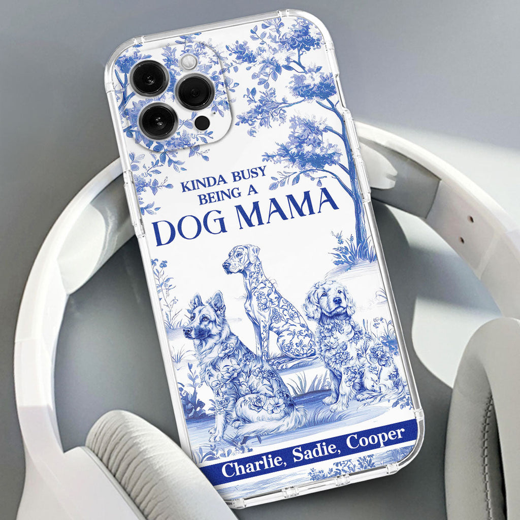 Lovely Dog Toile - Personalized Phone Case