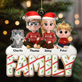 Custom Christmas Decor Home Birthday Gifts For Cat Lovers • What A Sweetest Christmas - Personalized Acrylic Ornament