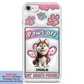 No Touch Allowed - Personalized 3D Inflated Effect Phone Case