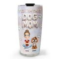 Custom Christmas Birthday Gifts For Dog Mom, Dog Lovers • Melting Into You - Personalized 3D Effect Tumbler