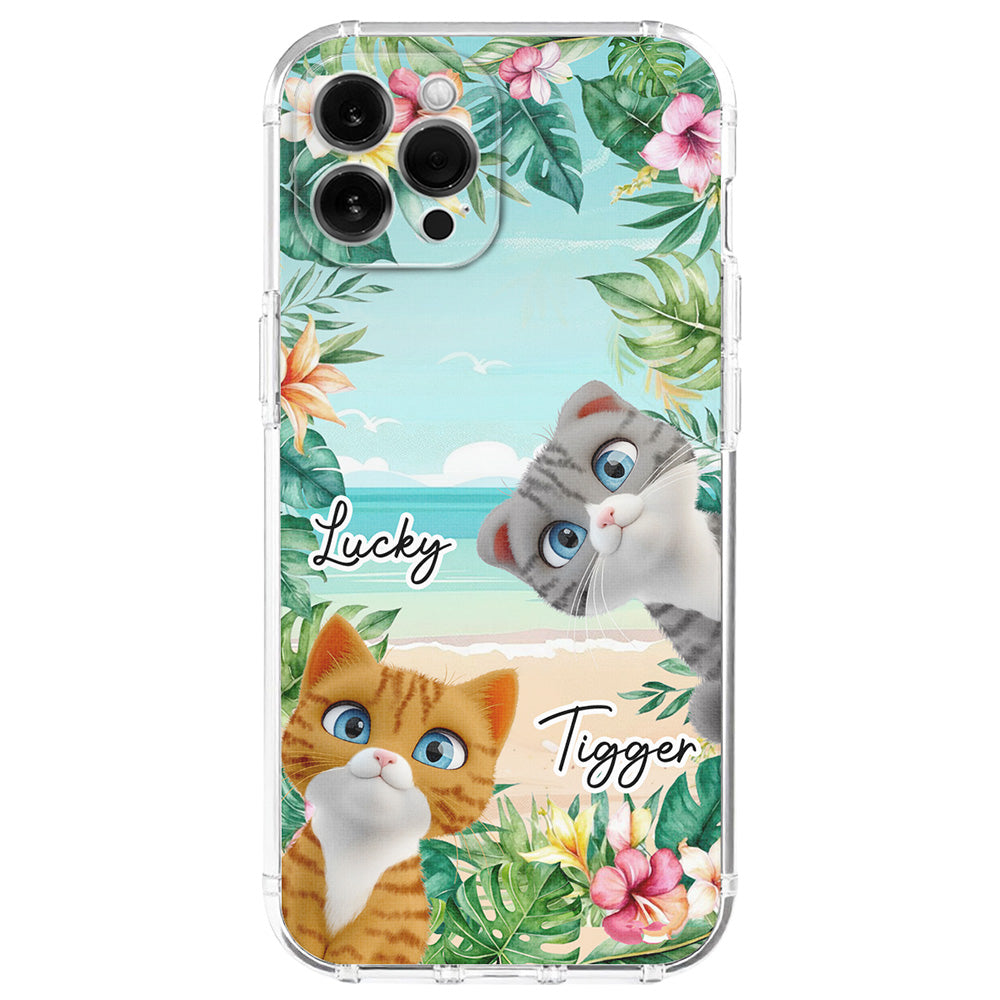 Cat Summer - Personalized Phone Case