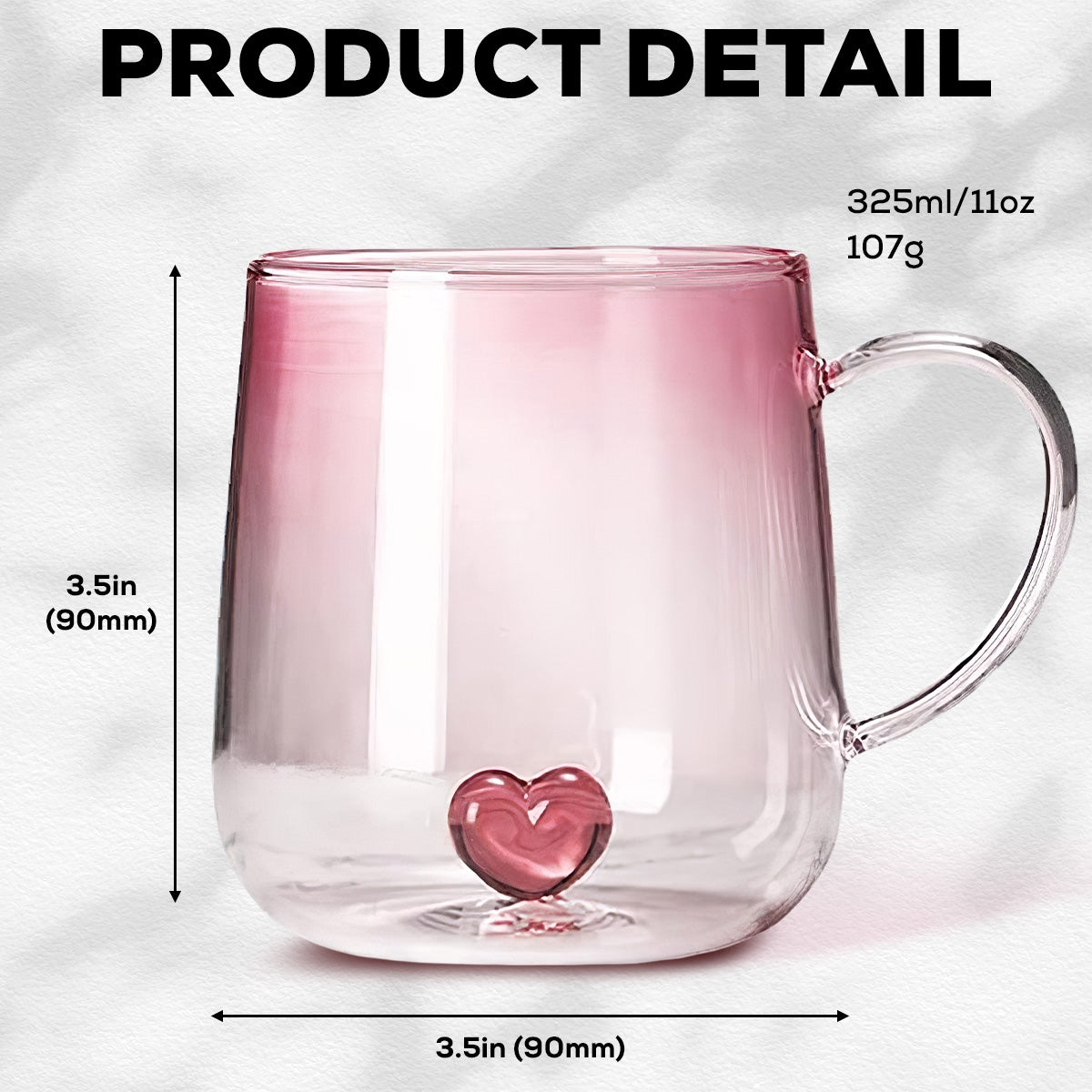 Custom Mother's day Birthday Gifts For Cat Mom, Cat Lovers • You Had Me At Meow - Personalized Pink Gradient Glass Mug