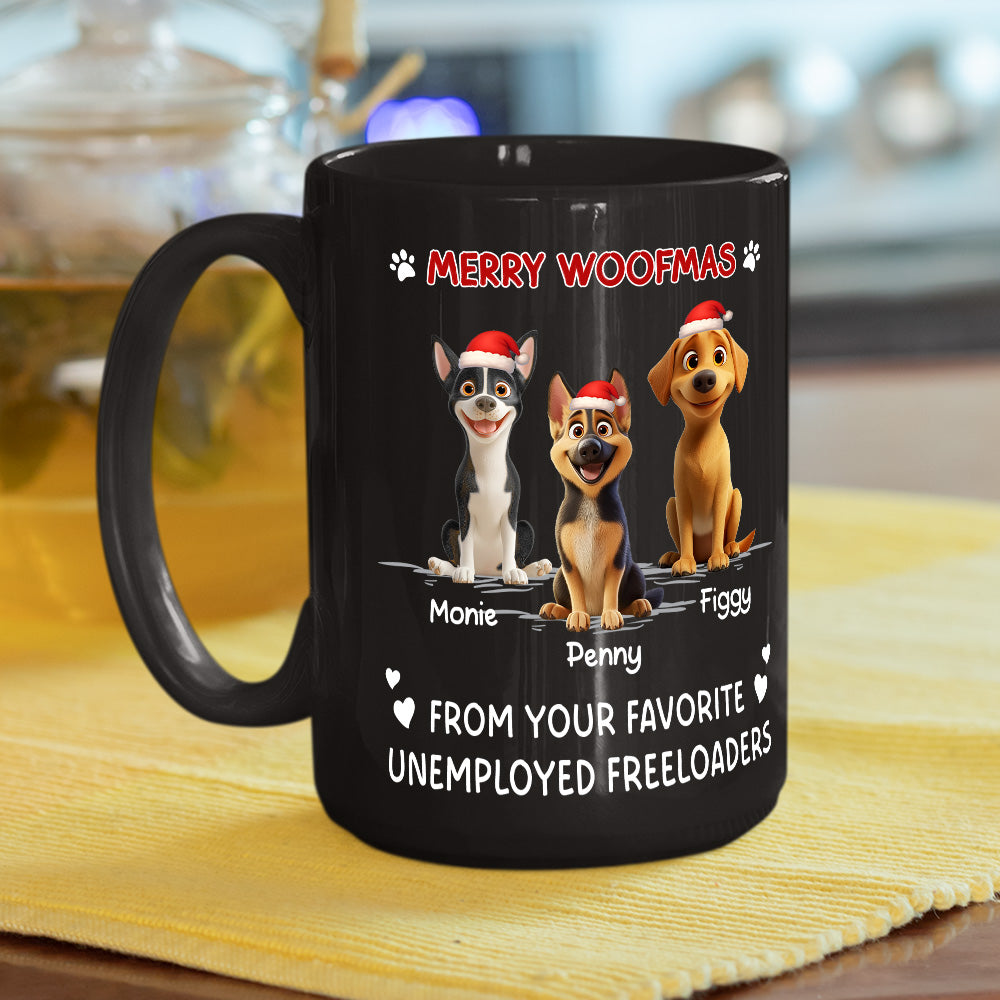 Custom Christmas Birthday Gifts For Dog Lovers • Your Lovely Son - Personalized Coffee Mug