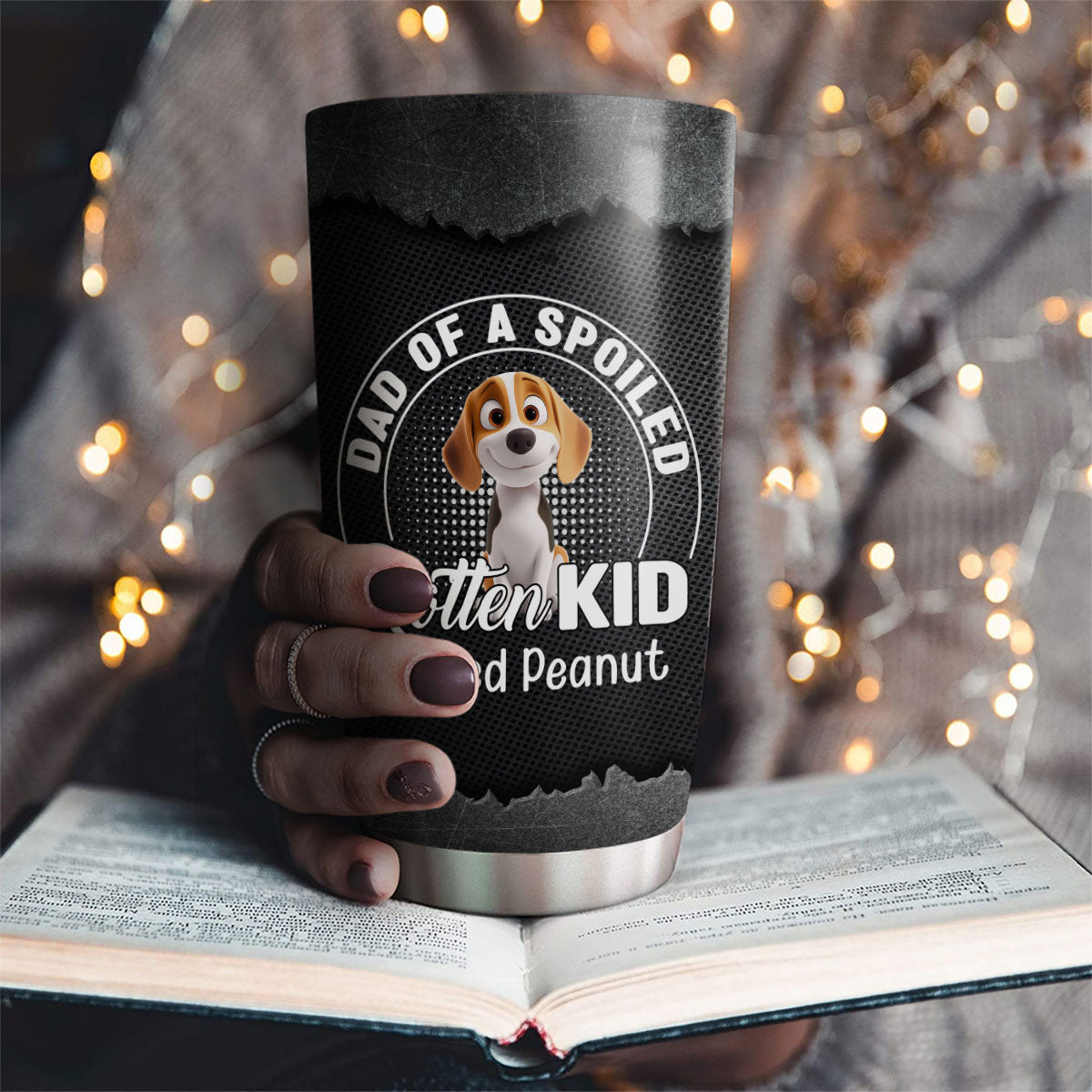 Custom Christmas Birthday Gifts For Pet Lovers • Rotten Pet Cartoon - Personalized Tumbler