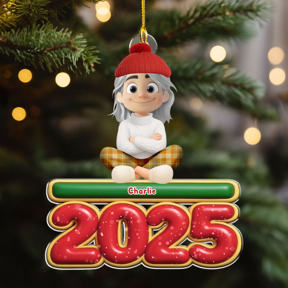 Custom Christmas Decor Home Birthday Gifts For Pet Lovers • My Kids Is Here Pet Version - Personalized Acrylic Ornament