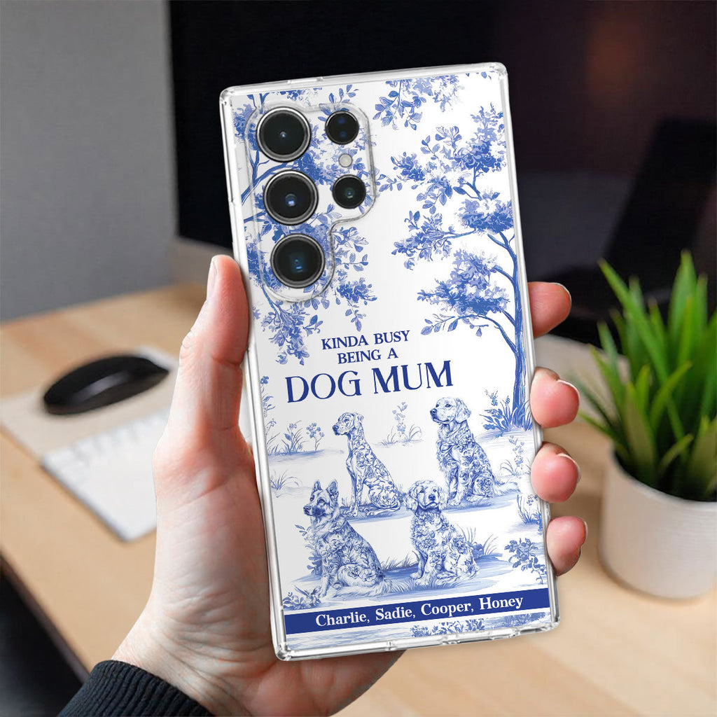 Lovely Dog Toile - Personalized Phone Case