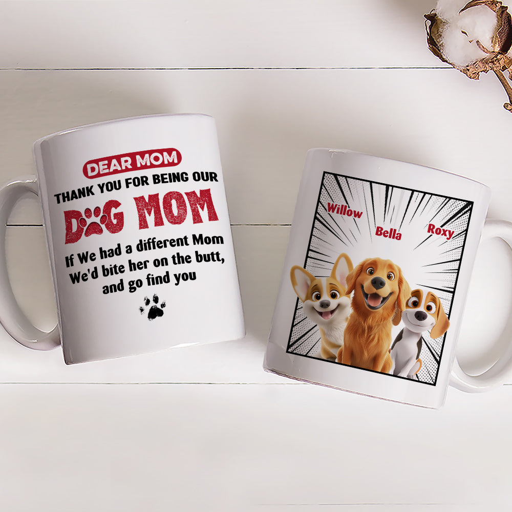 Custom Mother's day Birthday Gifts For Dog Mom, Dog Lovers • Go Find You Mommy - Personalized Coffee Mug