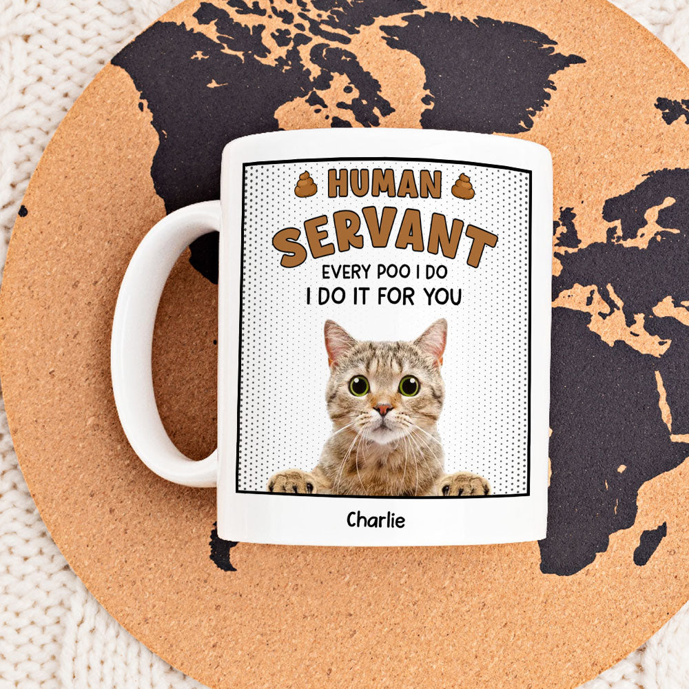 Hooman Servant Photo - Personalized Coffee Mug