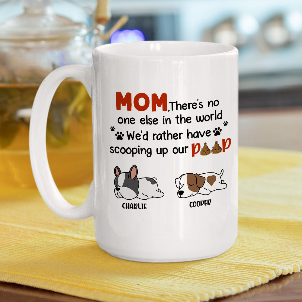 Custom Christmas Birthday Gifts For Dog Lovers • No One Else - Personalized Coffee Mug