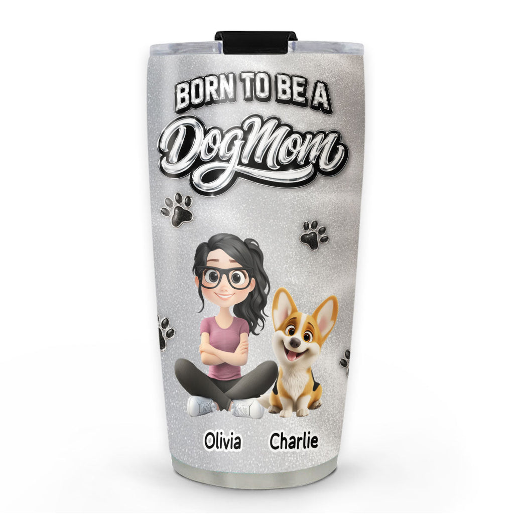 Custom Mother's day Birthday Gifts For Dog Mom, Dog Lovers • No One Is Like You - Personalized 3D Effect Tumbler