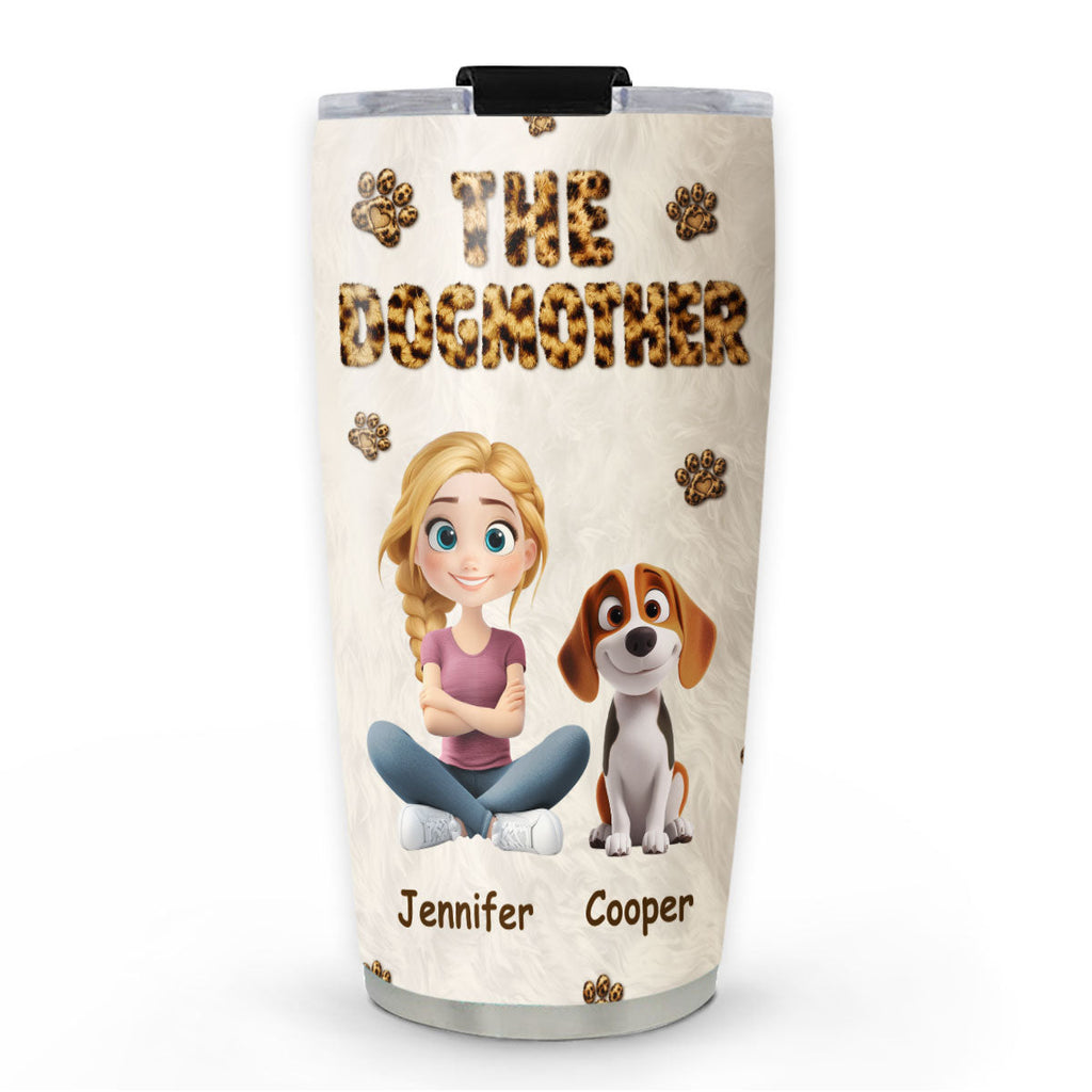 Custom Christmas Birthday Gifts For Dog Mom, Dog Lovers • Like You Better - Personalized 3D Effect Tumbler