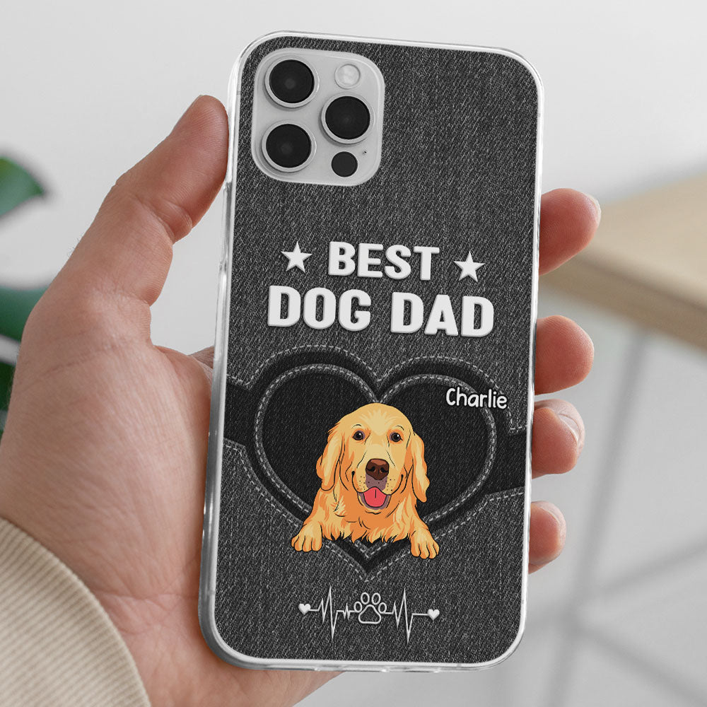 Best Dog Dad Mom - Personalized Phone Case
