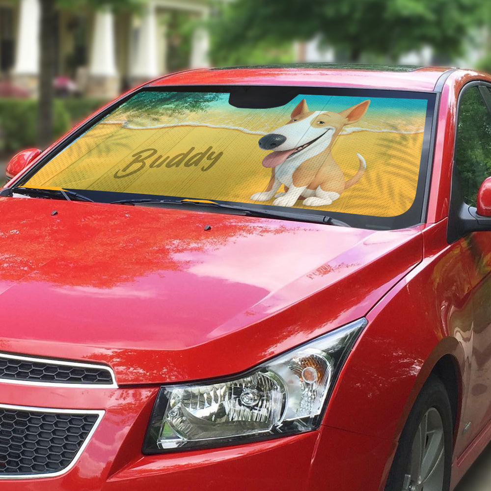 Take Us To The Beach - Personalized Car Sunshade
