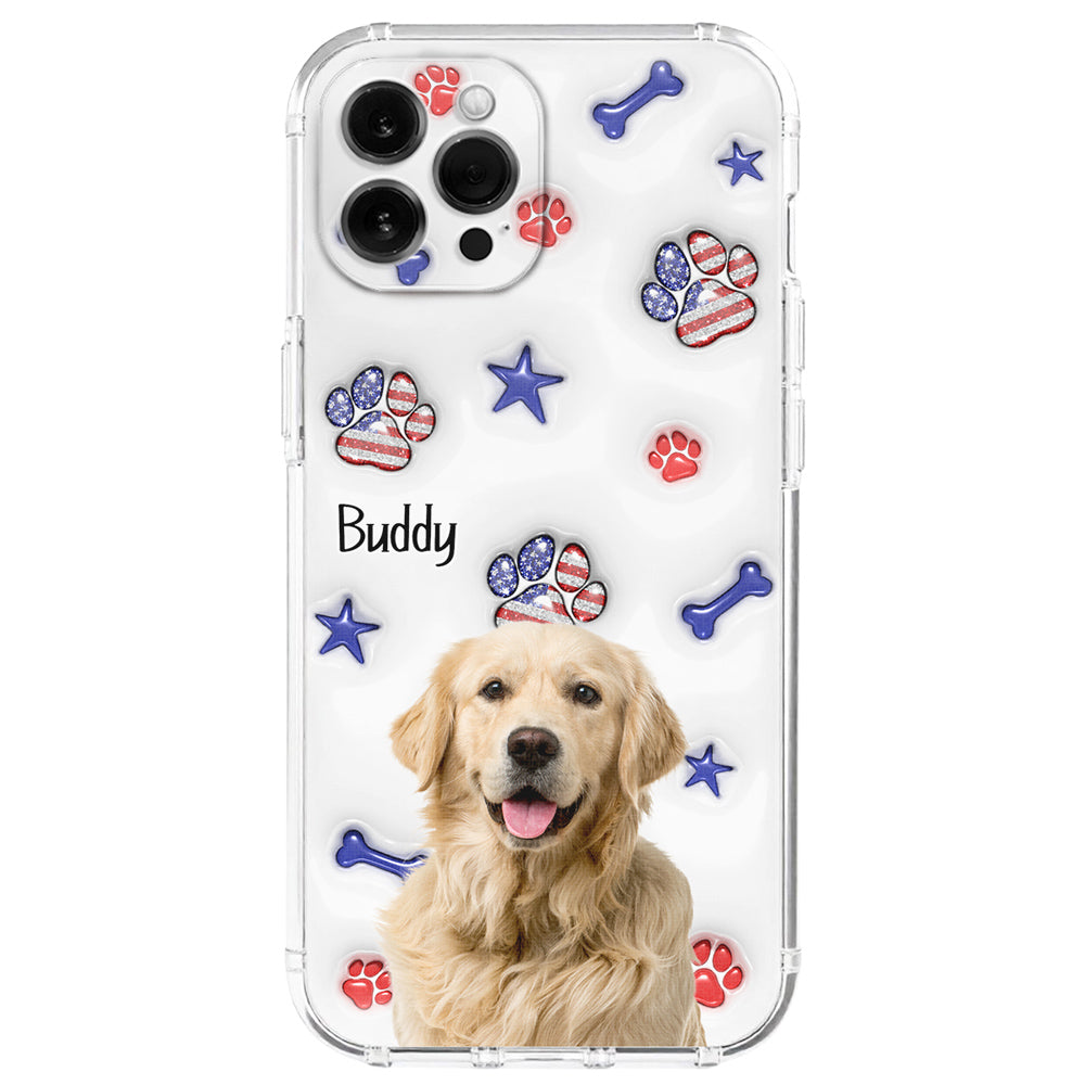 Independent Dogs Photo - Personalized 3D Inflated Effect Phone Case
