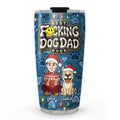 Custom Christmas Birthday Gifts For Dog Dad, Dog Lovers • An Unbreakable Bond - Personalized 3D Effect Tumbler