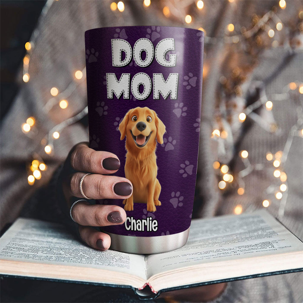 Custom Christmas Birthday Gifts For Dog Lovers • A Little Dog Gonna Love You - Personalized Tumbler